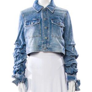 Alice + Olivia Denim Jacket Size: S - NWT